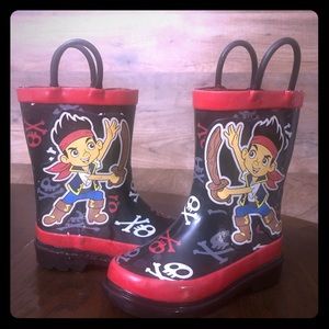 Disney Jake and the Neverland pirates Rain boots